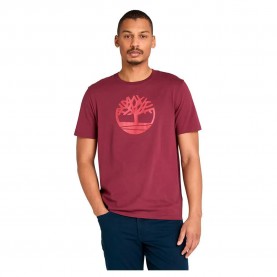 тениска,мъжки,тениски,timberland,kennebec,river,tree,logo,short,sleeve,t,shirt,burgundy,(red)