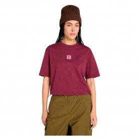 тениска,дамски,тениски,timberland,stack,logo,short,sleeve,t,shirt,burgundy,(red)