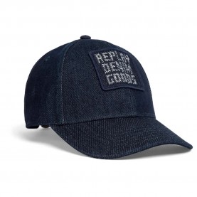 Шапка Replay AX4342.000.A0900F cap - Blue (Night Denim) шапка,всички,шапки,replay,ax4342.000.a0900f,cap,blue,(night,denim)