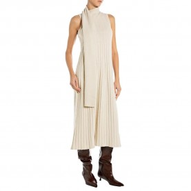 Рокля Replay DK3922.000.G22726 sleeveless midi dress - Beige (Winter White) рокля,дамски,поли,и,рокли,replay,dk3922.000.g22726,sleeveless,midi,dress,beige,(winter,white)