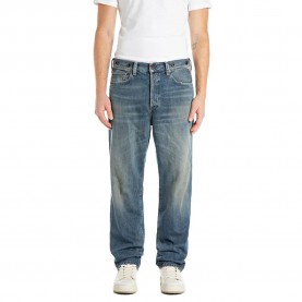 Дънки Replay M1040R.000.81496A jeans - Blue (Medium Blue) дънки,мъжки,панталони,replay,m1040r.000.81496a,jeans,blue,(medium,blue)