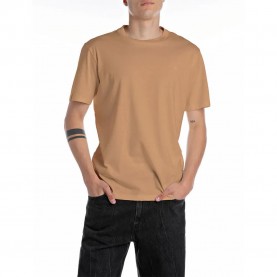 тениска,мъжки,тениски,дамски,тениски,replay,m3097.000.2660,short,sleeve,t,shirt,brown,sugar