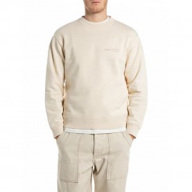 Блуза Replay M3184.000.23040P sweatshirt - Beige (Natural Rope) блуза,мъжки,пуловери,replay,m3184.000.23040p,sweatshirt,beige,(natural,rope)