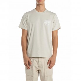 тениска,мъжки,тениски,replay,m3228.000.23732p,short,sleeve,t,shirt,cloud,(beige)