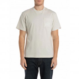 тениска,мъжки,тениски,replay,m3236.000.22662,short,sleeve,t,shirt,cloud,(beige)