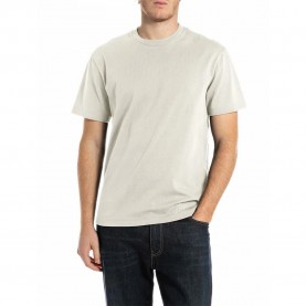 тениска,мъжки,тениски,replay,m3284.000.22662,short,sleeve,t,shirt,cloud,(beige)