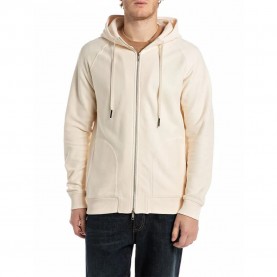Блуза Replay M3289.000.23838 full zip sweatshirt - Beige (Ivory) блуза,мъжки,пуловери,replay,m3289.000.23838,full,zip,sweatshirt,beige,(ivory)