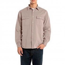 риза,с,дълъг,ръкав,мъжки,ризи,replay,m4147.000.84762g,long,sleeve,shirt,stone,(beige)