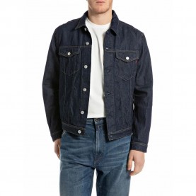Яке Replay MV880.000.79507A denim jacket - Blue (Dark Blue) яке,мъжки,якета,дамски,якета,и,палта,replay,mv880.000.79507a,denim,jacket,blue,(dark,blue)