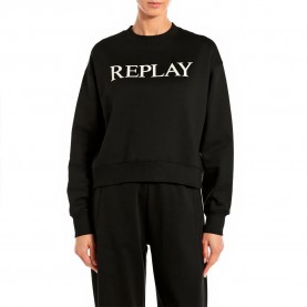 блуза,дамски,блузи,replay,w3461b.000.23802,sweatshirt,black