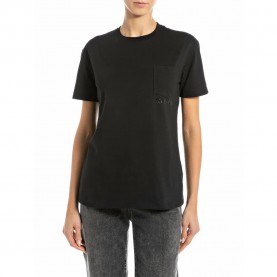 тениска,дамски,тениски,replay,w3416a.000.23732p,short,sleeve,t,shirt,black