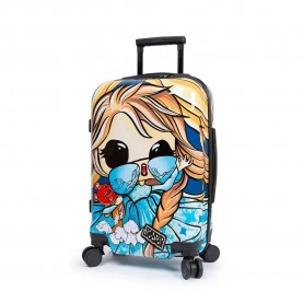 куфари,tokyoto,luggage,ice,princess,trolley,bag,blue