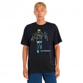 Тениска New balance Before And After T-shirt - Black (Black) тениска,мъжки,тениски,new,balance,before,and,after,t,shirt,black,(black)