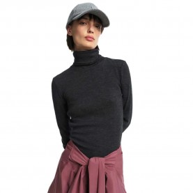 Тениска Aigle BM472 long sleeve T-shirt - Grey (Dark Heather Grey) тениска,дамски,тениски,aigle,bm472,long,sleeve,t,shirt,grey,(dark,heather,grey)