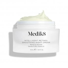 Medik8 Intelligent Retinol Smoothing Night 50ml moisturizer - Clear специфични,козметични,продукти,medik8,intelligent,retinol,smoothing,night,50ml,moisturizer,clear