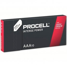 батерии,duracell,intense,power,lr03,aaa,alkaline,battery,1.5v,10,units,clear,(black,red)
