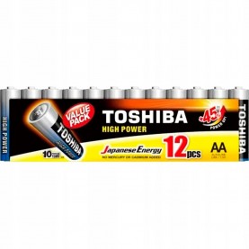 батерии,toshiba,high,power,lr6,aaa,alkaline,battery,1.5v,20,units,clear,(grey,blue)