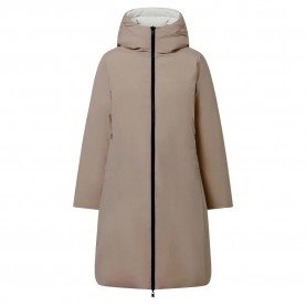 Яке Ecoalf Baru Reversible Long jacket - Dark Sand яке,дамски,якета,и,палта,ecoalf,baru,reversible,long,jacket,dark,sand
