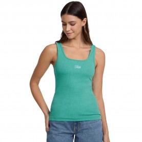 тениска,дамски,тениски,guess,jeans,w5gp26,ka0h1,sleeveless,t,shirt,cove,lagoon,(green)