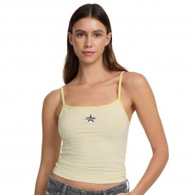 тениска,дамски,тениски,guess,jeans,w5gp35,kcie1,sleeveless,t,shirt,lemon,pie,stripes,(yellow)