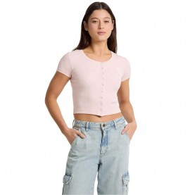 тениска,дамски,тениски,guess,jeans,w5gp27,ka0h1,short,sleeve,t,shirt,blush,cotton,(pink)