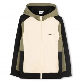 блуза,детски,блузи,boss,j52322,hoodie,sweater,beige,(sand)