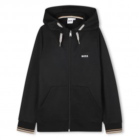 блуза,детски,блузи,boss,j52327,hoodie,sweater,black,(black)
