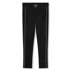 BOSS J52414 leggings - Black (Black) детски,клинове,boss,j52414,leggings,black,(black)