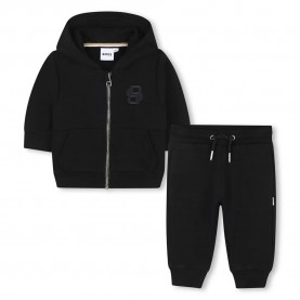 BOSS J52479 set - Black (Black) детски,екипи,детски,облекла,за,момчета,boss,j52479,set,black,(black)