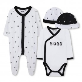 BOSS J52492 set - White (White) детски,екипи,детски,облекла,за,момчета,boss,j52492,set,white,(white)