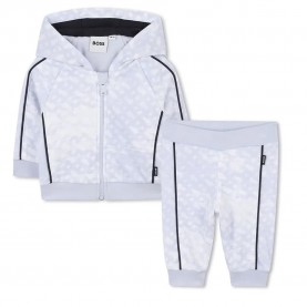 Анцуг BOSS J52534 tracksuit - Grey (Pale Blue) анцуг,детски,анцузи,boss,j52534,tracksuit,grey,(pale,blue)