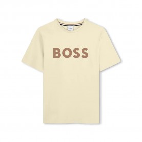 тениска,мъжки,тениски,дамски,тениски,boss,j52711,short,sleeve,t,shirt,beige,(sand)