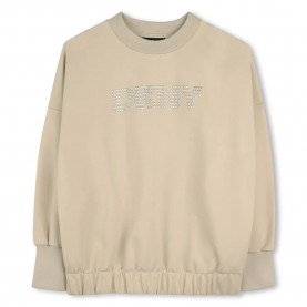 блуза,детски,блузи,dkny,d62393,sweatshirt,sand,(beige)