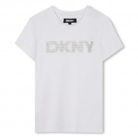 тениска,детски,тениски,dkny,d62406,short,sleeve,t,shirt,white