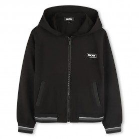 блуза,детски,блузи,dkny,d62430,hoodie,sweater,black,(black)