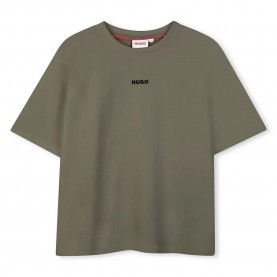 тениска,мъжки,тениски,дамски,тениски,hugo,g00434,short,sleeve,t,shirt,green,(kalamata)