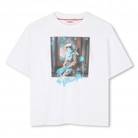 тениска,детски,тениски,hugo,g00442,t,shirt,white