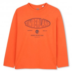 тениска,мъжки,тениски,дамски,тениски,timberland,t60538,long,sleeve,t,shirt,orange,(tigerlily)