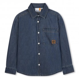 риза,с,къс,ръкав,детски,ризи,timberland,t60579,short,sleeve,shirt,blue,(denim,blue)