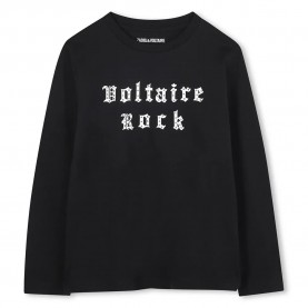 тениска,детски,тениски,zadig,&,voltaire,x60485,long,sleeve,t,shirt,black