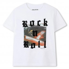 тениска,детски,тениски,zadig,&,voltaire,x60486,short,sleeve,t,shirt,white