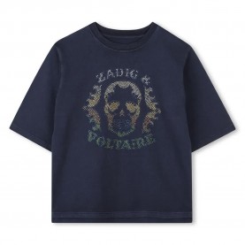тениска,детски,тениски,zadig,&,voltaire,x60460,short,sleeve,t,shirt,night,(blue)