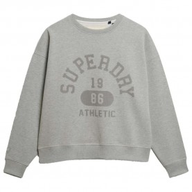 блуза,дамски,блузи,superdry,athletic,ess,relaxed,fit,sweatshirt,grey,(grey,marl)