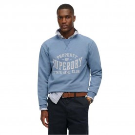 блуза,мъжки,пуловери,superdry,athletic,ess,sweatshirt,blue,(moonlight,blue)