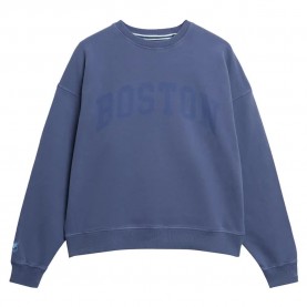 блуза,дамски,блузи,superdry,athletic,ess,relaxed,fit,sweatshirt,blue,(mariner,navy)