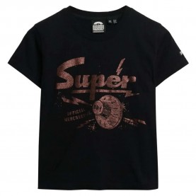 Тениска Superdry Band Merch short sleeve T-shirt - Black (Black) тениска,мъжки,тениски,дамски,тениски,superdry,band,merch,short,sleeve,t,shirt,black,(black)