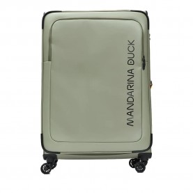 куфари,mandarina,duck,eco,coated,osv05,trolley,bag,mud,(green)