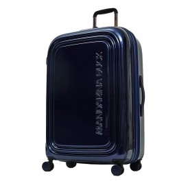 куфари,mandarina,duck,logoduck+,metal,ouv33,trolley,bag,blue,indigo,(blue)
