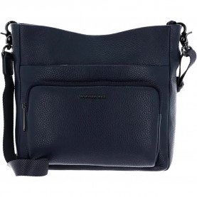 Mandarina duck Mellow leather fzt10 crossbody - Blue (Dress Blue) всички,чанти,mandarina,duck,mellow,leather,fzt10,crossbody,blue,(dress,blue)