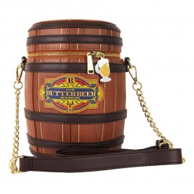 чанти,за,през,рамо,loungefly,harry,potter,by,butterbeer,barrel,crossbody,brown